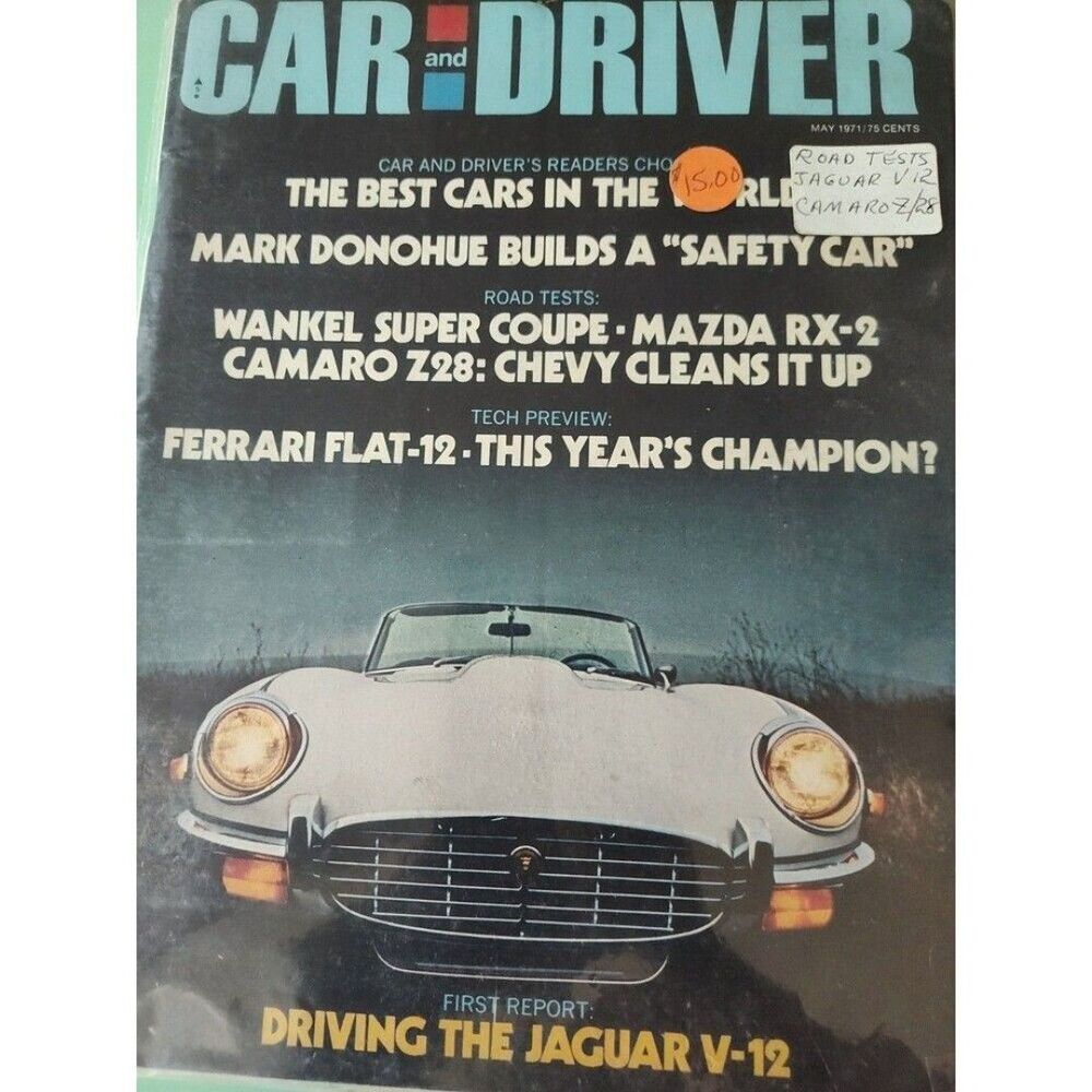 Car And Driver Magazine May, 1971 (911)